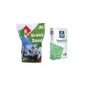  4'lü Star Karışım Ithal Çim Tohumu 10 KG ve Çim Gübresi 10 KG