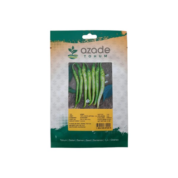 Azade Tohum Biber Tatlı Sivri Çetinel 10 Gr